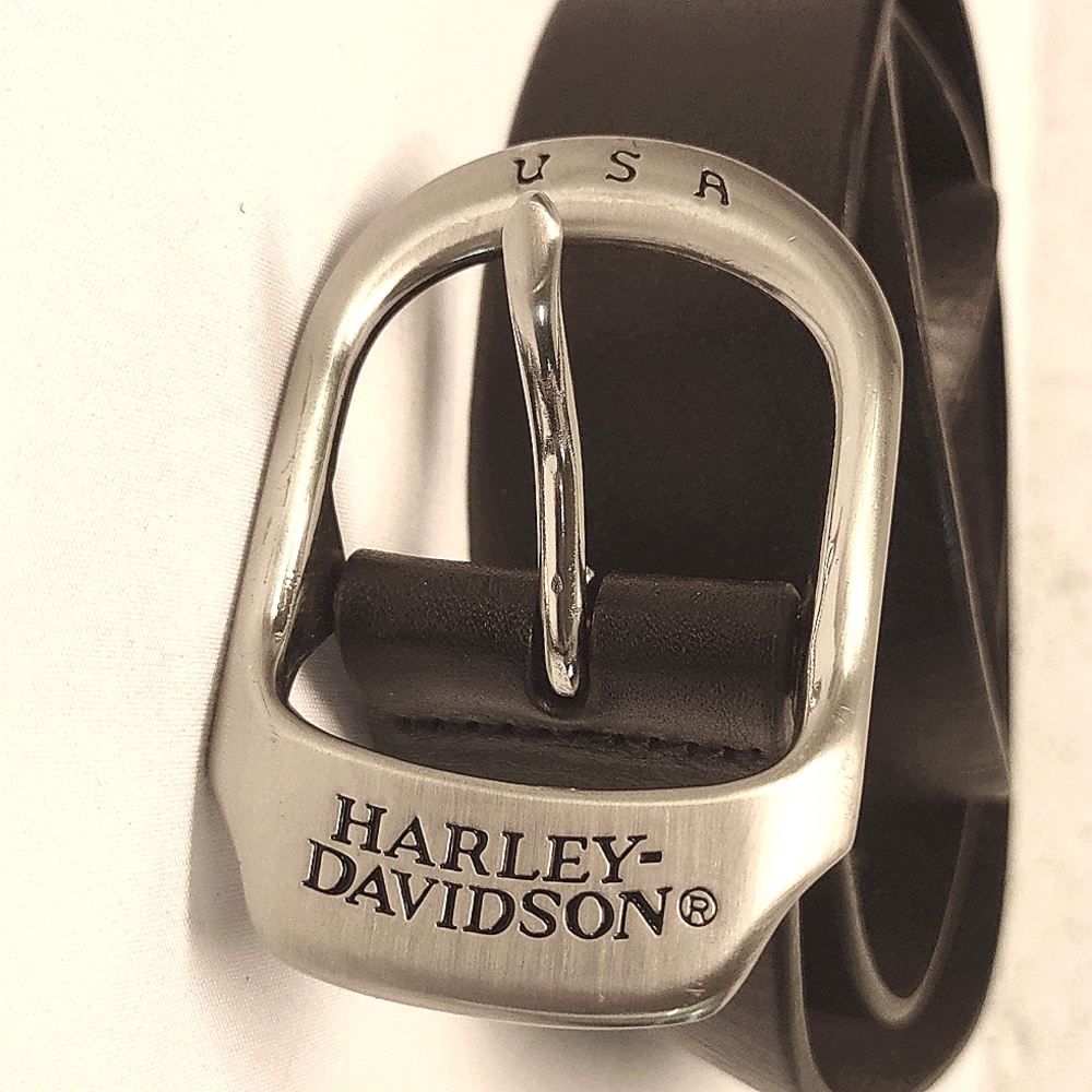 Harley-Davidson Belt 42" Black Leather